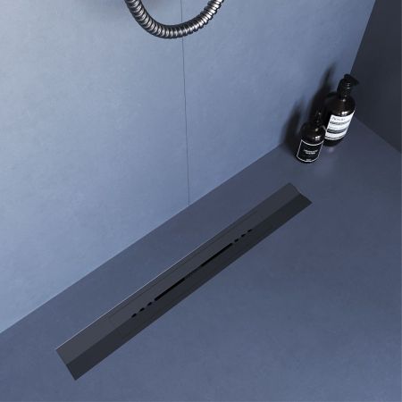 Душевой трап, обрезной, V-образный серый RGW SDR-53Gr, артикул 76215380-11