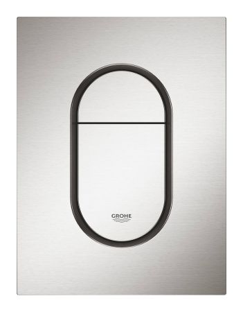 Панель смыва для унитаза GROHE Arena Cosmopolitan, размер S, суперсталь (37624DC0), артикул 37624DC0
