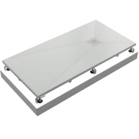 Душевой поддон из искусственного камня Good Door Essentia ЛП00085 140x80 Белый