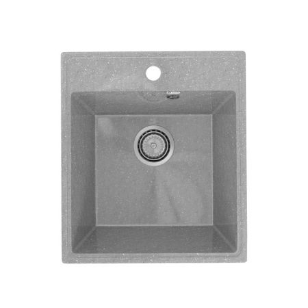 Кухонная мойка Practik PR-M-425-003 (без сифона), светло-серый