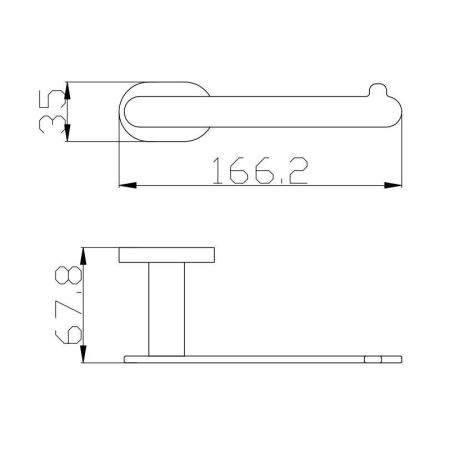 Держатель для туалетной бумаги Rav Slezak YUKON YUA0402CMAT, черный, артикул YUA0402CMAT