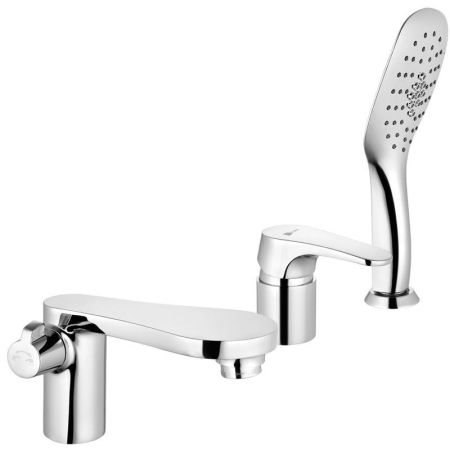 Смеситель на борт ванны Lemark Shift LM4347C Хром, артикул LM4347C