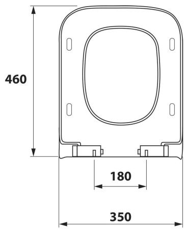 Крышка с сиденьем DP микролифт для унитаза OWLT190403