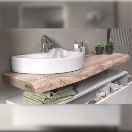 Столешница Velvex Felay 140 натуральное дерево, без отверстий, артикул stFEL.140-71