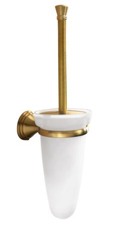 Gedy Romance, настенный стеклянный ёрш, цвет бронза, артикул 7533/03(44)