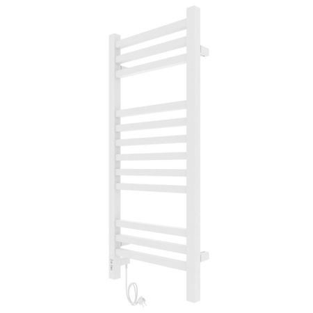 Полотенцесушитель электро "Астор ЧК12 350х900", белый муар, левый