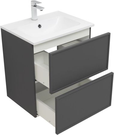 Тумба под раковину Aquanet Арт 60 ясень графит, артикул 00329063