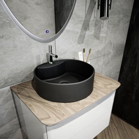 Раковина чаша Maretti EA13NS44-560, черная, артикул EA13NS44-560