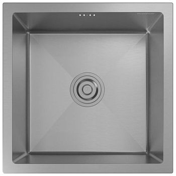 Кухонная мойка GranFest 4444, нержавеющая сталь