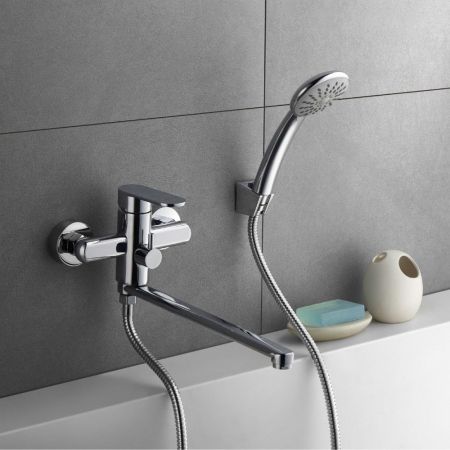 Смеситель для ванны G.Lauf NOB7-A128, хром