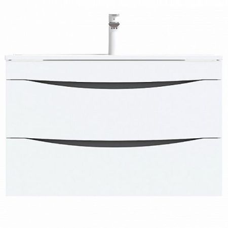 Тумба с раковиной Iddis Cloud 80 подвесная Белая, артикул CLO80W0i95K