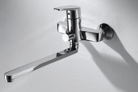 Смеситель для ванны Bravat Line F65299C-1L универсальный Хром, артикул F65299C-1L