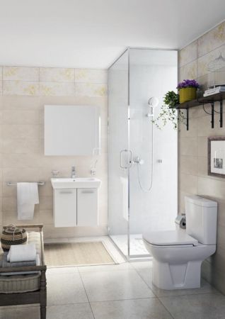 Унитаз компакт Vitra S20 9819B003-7202 с бачком и сиденьем Микролифт