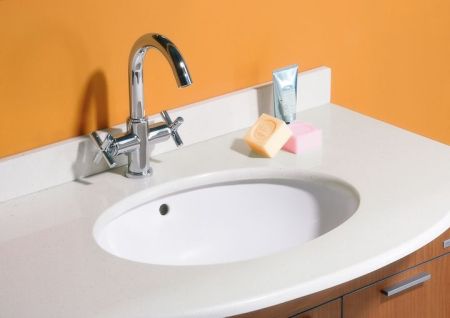 Раковина ROCA BERNA 327871001 (встраиваемая снизу, (56*42), белый), шт, артикул 327871001