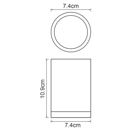 Mindel K-8828 Стакан для зубных щеток, артикул K-8828