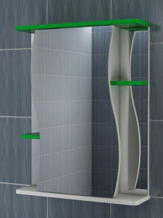 Зеркальный шкаф VIGO Alessandro zsh.ALE.55 зел, 55 см, артикул zsh.ALE.55 зел