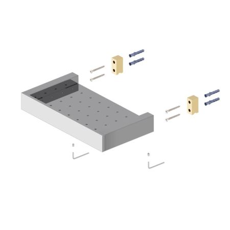 Полка Timo Petruma никель (15222/13), артикул 15222/13