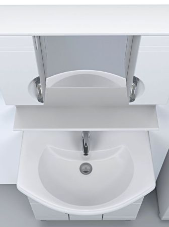 Тумба под раковину Vigo Callao 80 Белая, артикул J-2-800(Балтика)