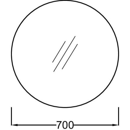 EB1177-00 зеркало круглое /70/, артикул EB1177-00