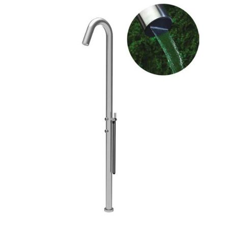 Fima Carlo Frattini Outdoor Душевая колонна с одним выходом OUTSIDE, цвет: нержавеющая сталь Fima Carlo Frattini Outdoor Душевая колонна с одним выходом OUTSIDE, цвет: нержавеющая сталь