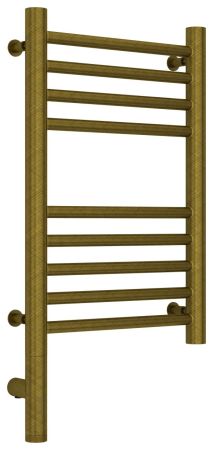 Полотенцесушитель электрический "БОГЕМА 3.0" прямая 500х300 / МЭМ левый (Состаренная бронза), артикул 05-5804-5030