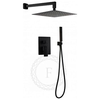 Душевая система встраиваемая FILARETE Fing FL1043BL, черный