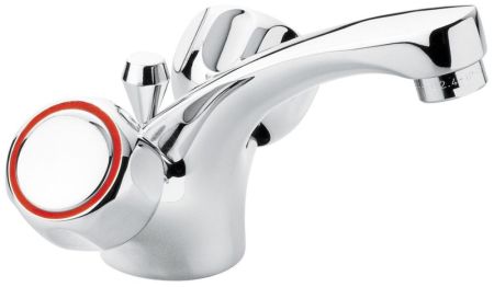 Смеситель Sole с донным клапаном для раковины, цвет хром, артикул 15013CR