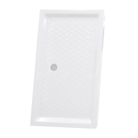 Душевой поддон прямоугольный керамический RGW CR Белый (Глубина 35) (720x1000), артикул 19170370-01