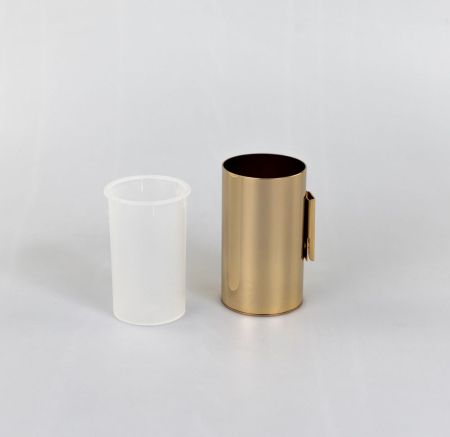 Stil Haus Hashi, настенный металлический стакан, цвет золото, артикул HS10M(16)