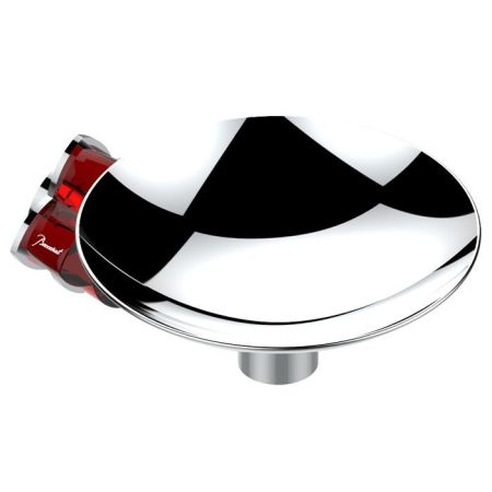 THG PETALE DE CRISTAL ROUGE Мыльница металлическая ø150 мм., подвесная, цвет хром, артикул U6C-A02-546GM