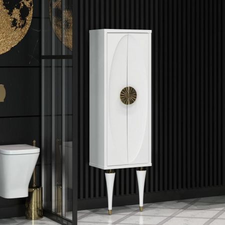 Пенал Ибица Opadiris Белый/золото