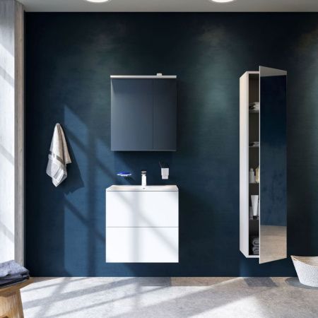 Зеркальный шкаф AM.PM Spirit V2.0 60 L M70AMCL0601WG с подсветкой Белый Зеркальный шкаф AM.PM Spirit V2.0 60 L M70AMCL0601WG с подсветкой Белый