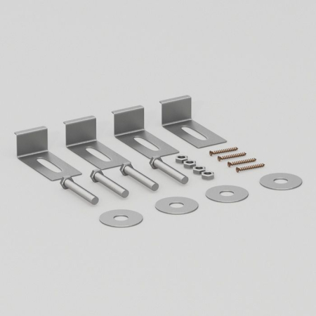 KERASAN  Набор креплений для монтажа раковины под столешницу, артикул 761090