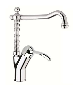 Fiore Jafar, однорычажный смеситель для кухни (излив 28 см), без донного клапана, цвет хром