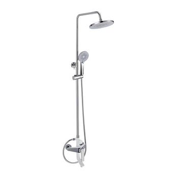 Душевая система Savol S-JD9145AW, хром/белый