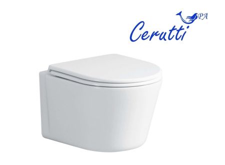 Унитаз SANTA Aria подвесной безободковый  Cerutti SPA CT9666 Унитаз SANTA Aria подвесной безободковый  Cerutti SPA CT9666