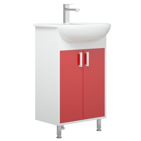 Тумба "Колор 50", красная, Уют 50, артикул SD-00000696
