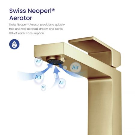 Смеситель для раковины Timo Selene 3011/17F Золото матовое, артикул 3011/17F