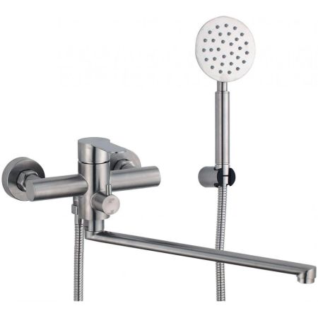 Смеситель для ванны Fmark FS8224, сатин