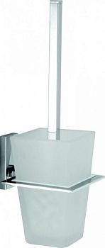 Sanibano Agatha, настенный стеклянный ёрш, цвет хром