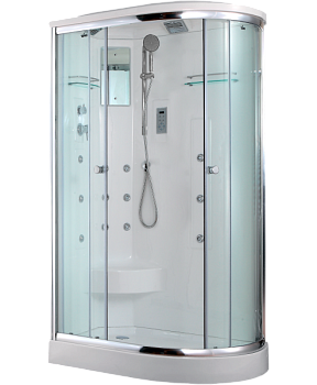 Душевая кабина Timo Lux 120x85 T-7702L с гидромассажем