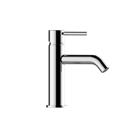 Смеситель для раковины, Bossini, Teo, тип открывания воды-однорычажный, тип регулирования воды-керамический картридж, монтаж-на раковину/столешницу, отверстия для монтажа-1, высота, мм-168, вынос излива, мм-115, тип излива-неподвижный, донный клапан 1 1/4, артикул Z00701.030