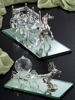 CTF, повозка средняя, 30х15 см, цвет серебро