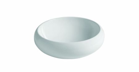 Hidra Tao, накладная круглая раковина Ø43х15h см, цвет белый глянцевый, артикул TA19/001