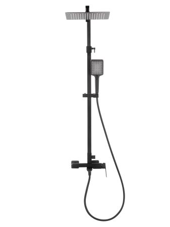 Душевая система WONZON & WOGHAND DIAMOND, Черный матовый (WW-88739011-MB), артикул WW-88739011-MB