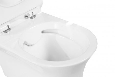 Унитаз подвесной безободковый BELBAGNO ANCONA, артикул BB1224CHR-SM