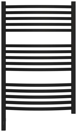 Полотенцесушитель электрический АРКУС 3.0 800х500 МЭМ левый (Матовый чёрный), артикул 31-5704-8050