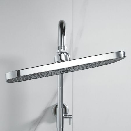 Душевая система Shevanik S6236, хром, артикул S6236