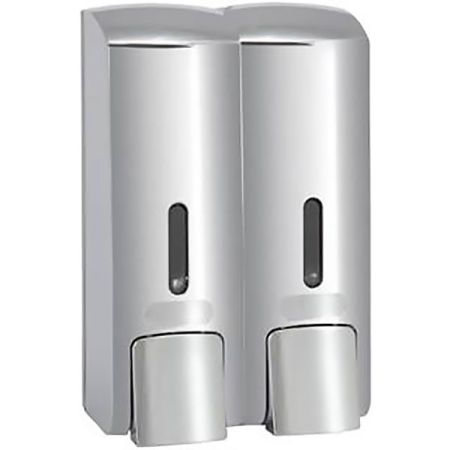 HOTEL  Двойной дозатор жидкого мыла, пластик,мат