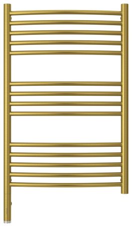 Полотенцесушитель, Сунержа, Богема 3.0, выгнутая, электрический, ширина, мм-532, глубина, мм-103, высота, мм-924, межосевое расстояние-500, нагревательный элемент-ТЭН, подключение-нижнее слева, электрокомплект-МЭМ, мощность, Вт-300, материал-нержавеющая с